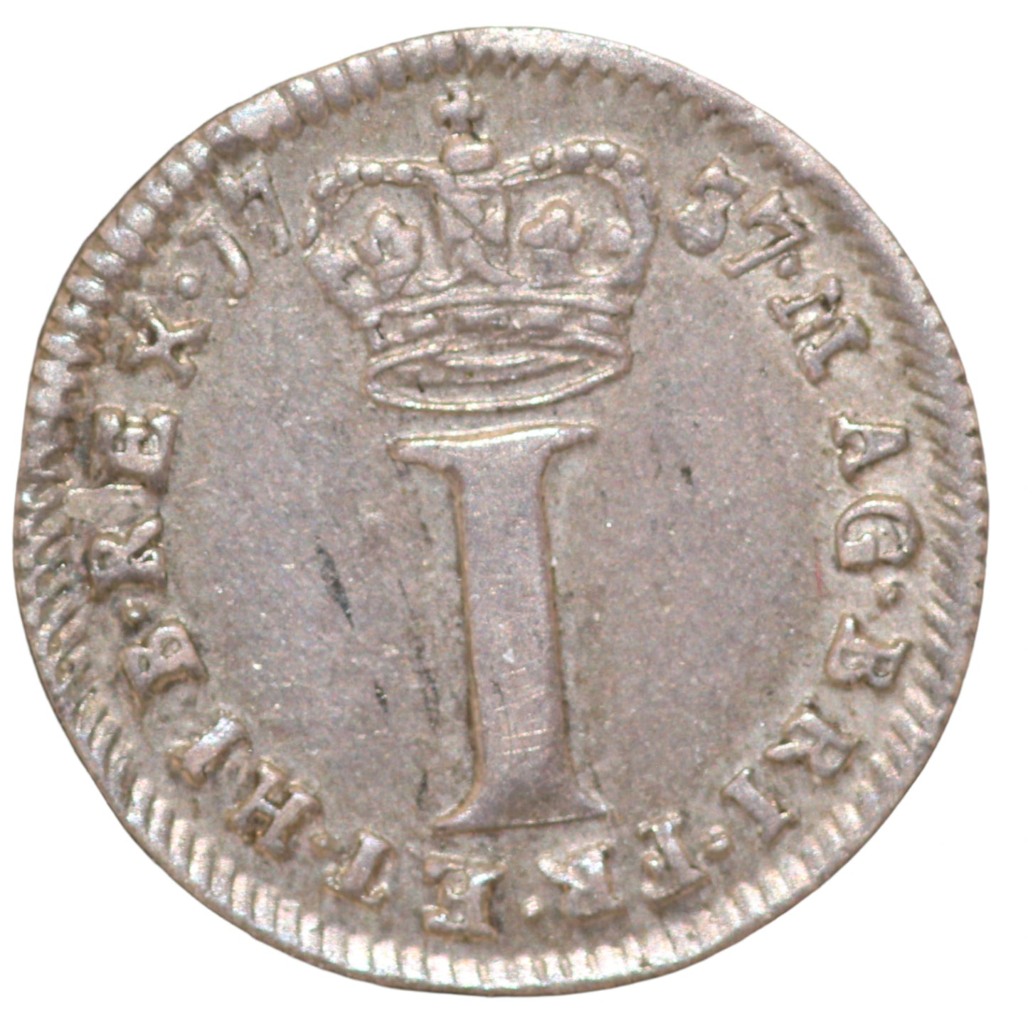 1737 Great Britain George II 1 Penny KM 567