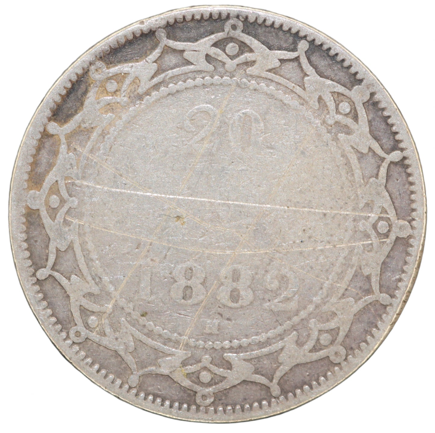 1882 New Foundland 20 Cent KM4