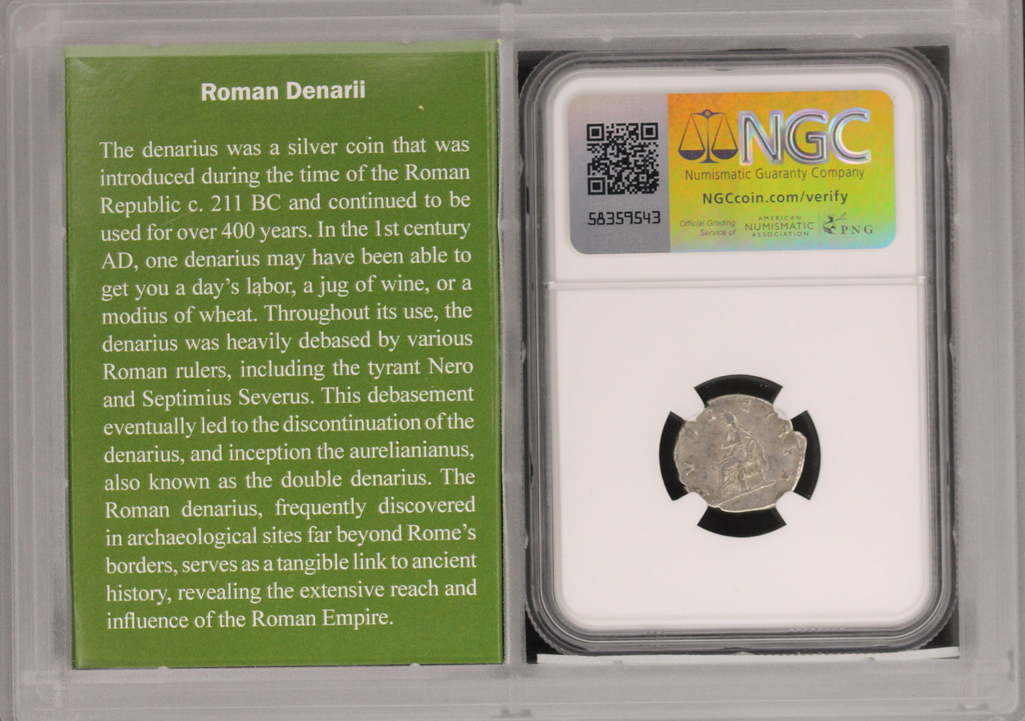 Roman Empire Julia Domna, AD 193-217 AR Denarius VF