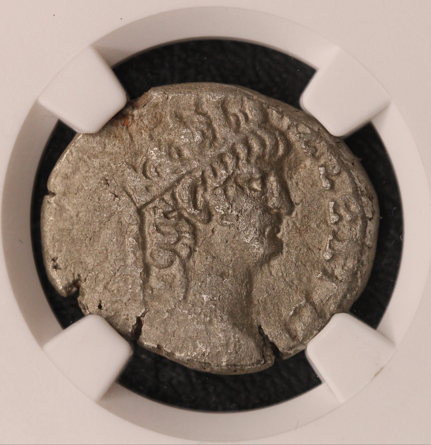 Egypt Nero, AD 54-68 BI Tetradrachm NGC VF