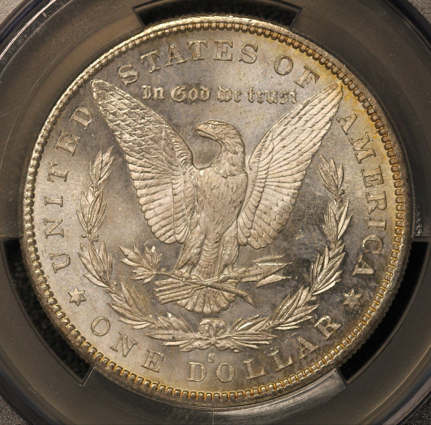 1880 S Morgan Dollar CAC MS64