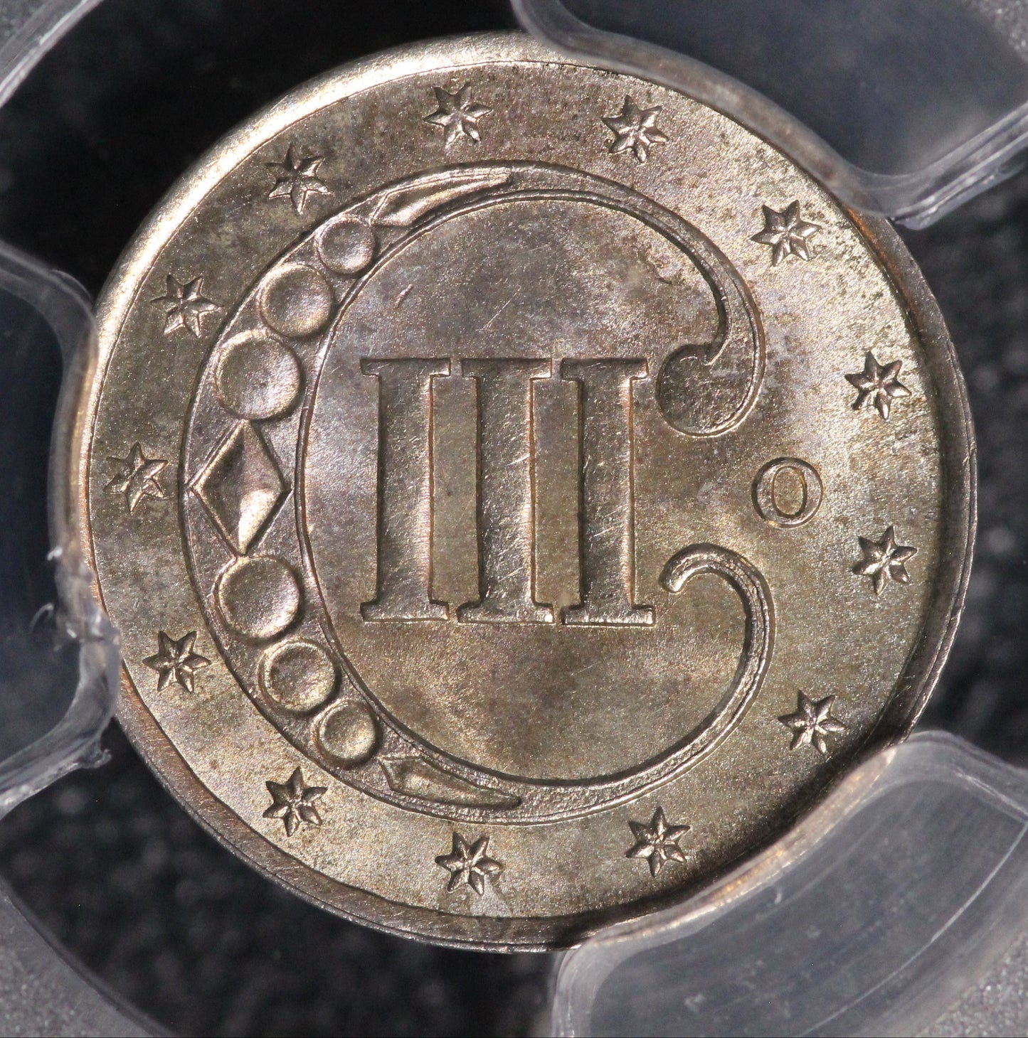 1851-O 3CS MS65 PCGS