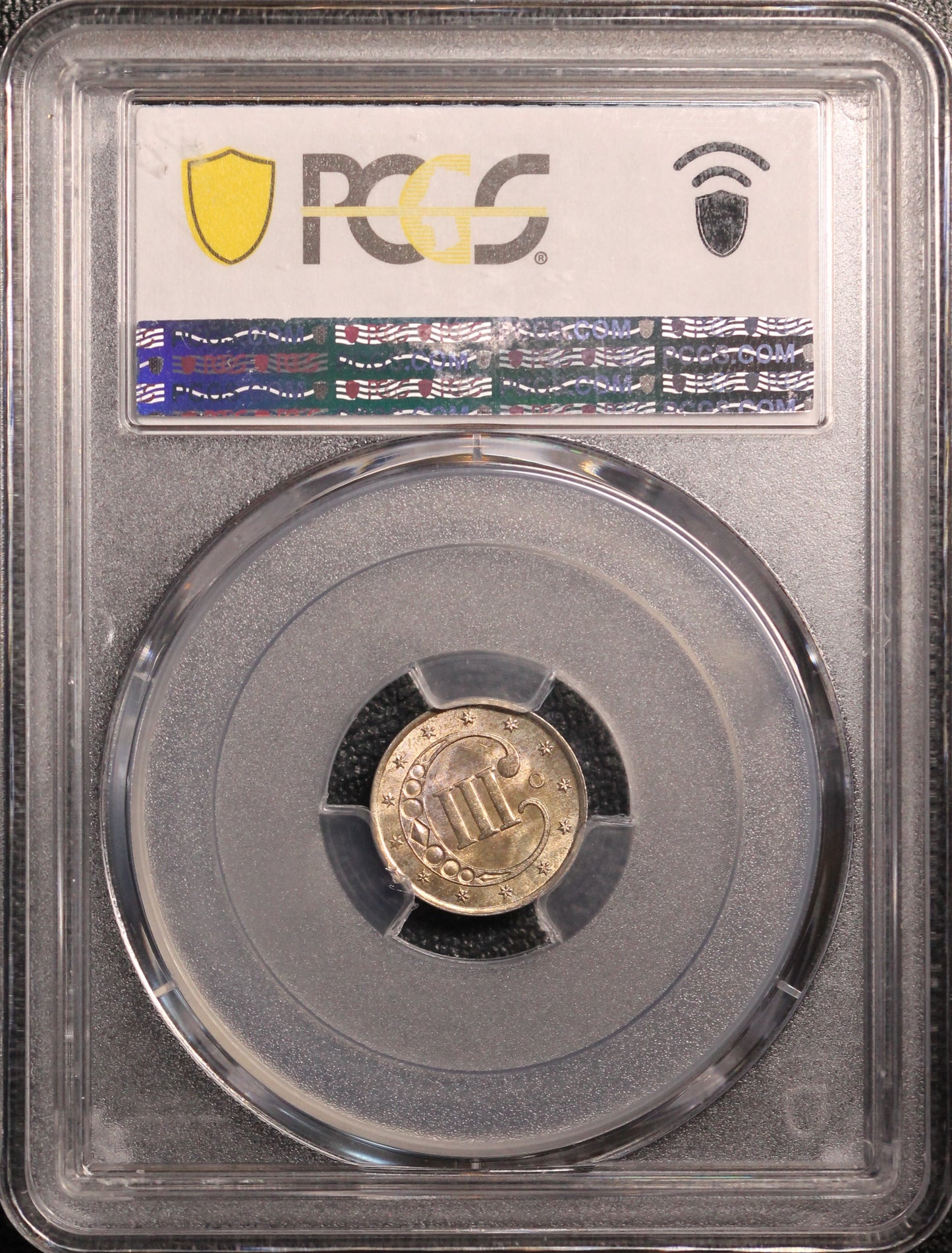 1851-O 3 Cent Piece MS65 PCGS