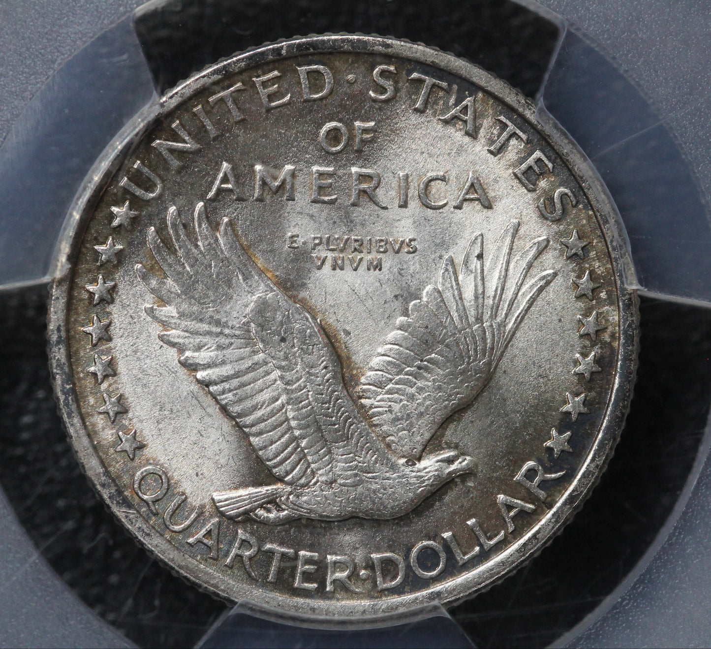 1917 Quarter 25C Standing Liberty Type 1 PCGS MS64FH