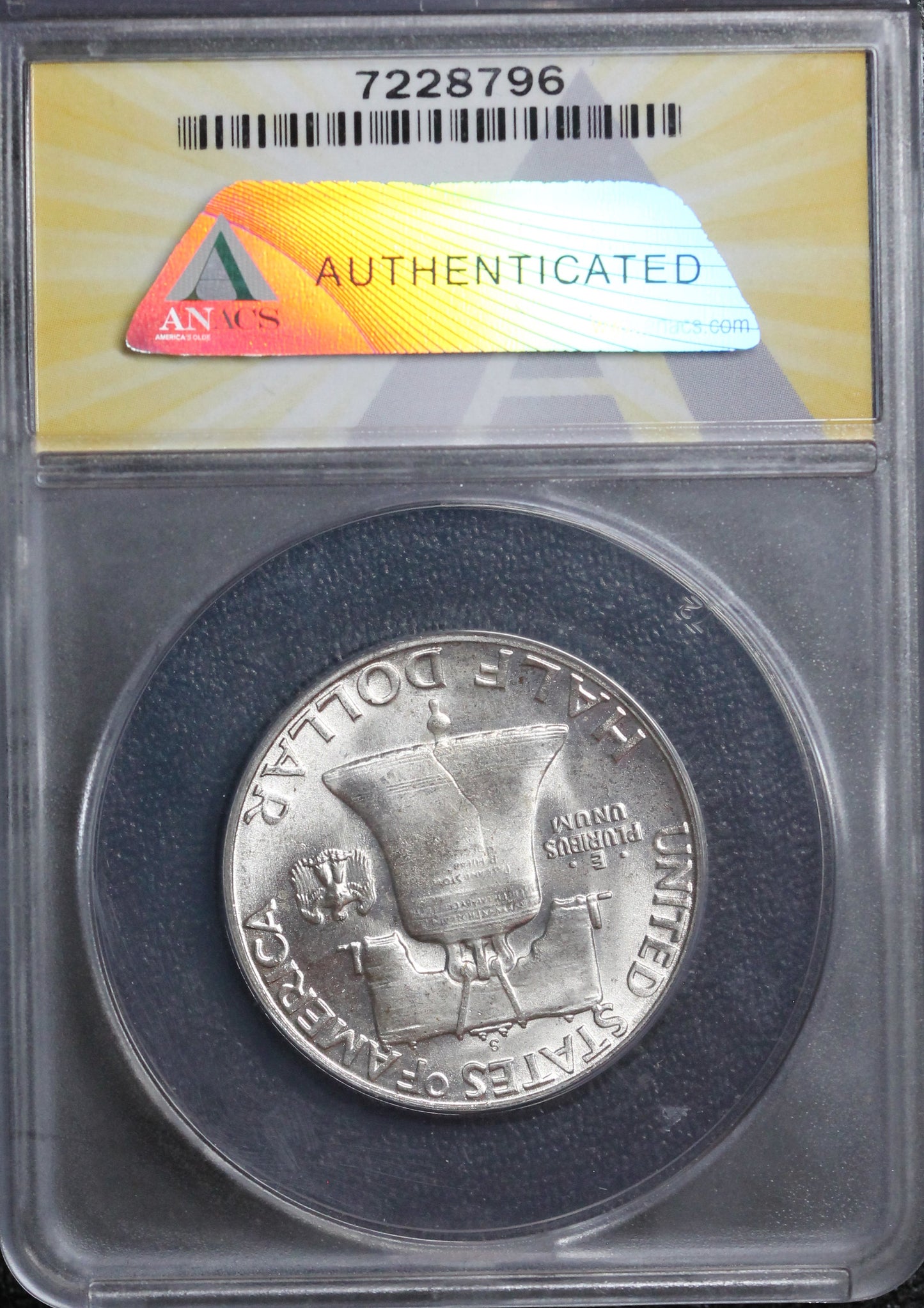 1954-S Franklin Half MS66 ANACS