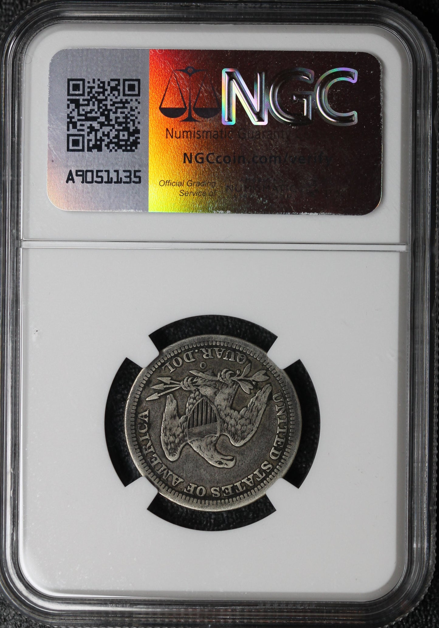 1841 O Seated Liberty 25C VF25 NGC