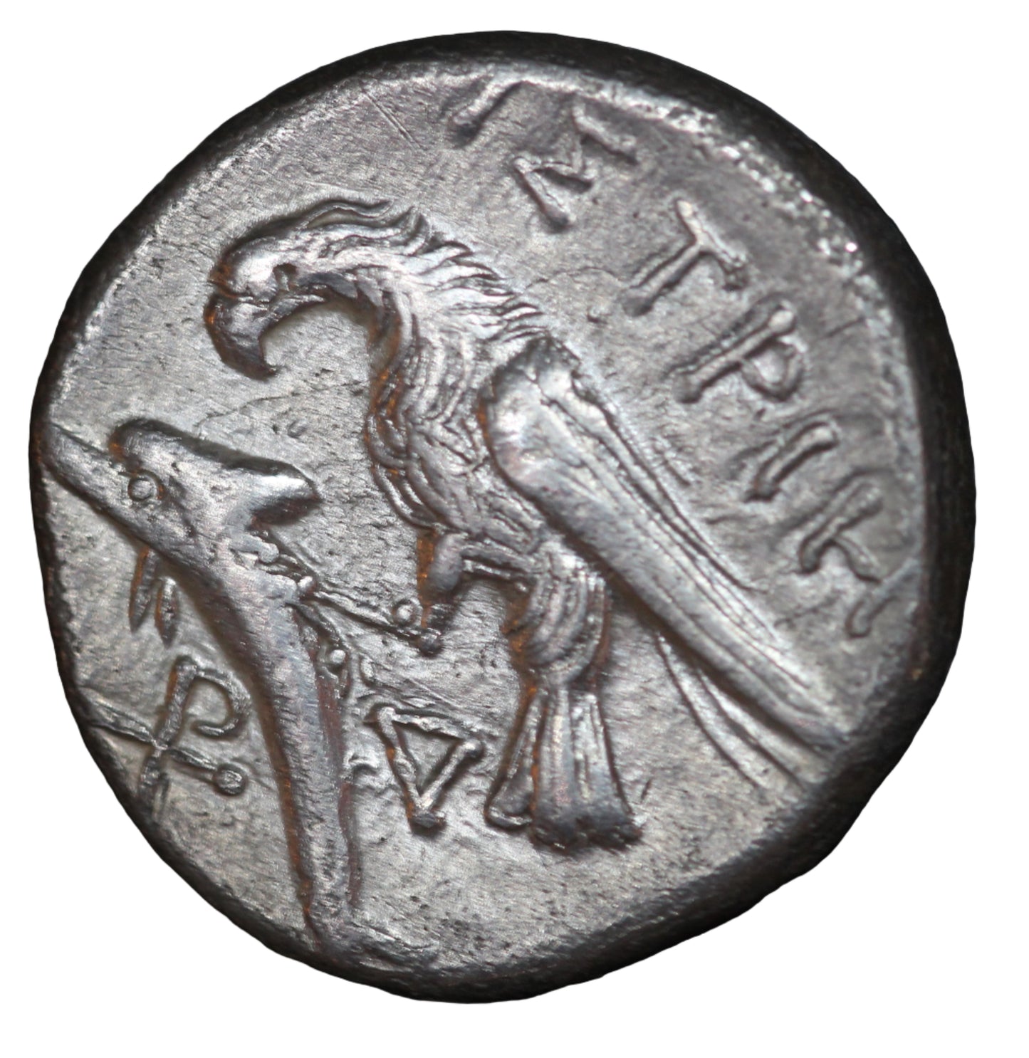 Moesia Istros 4th Century BC AR Drachm