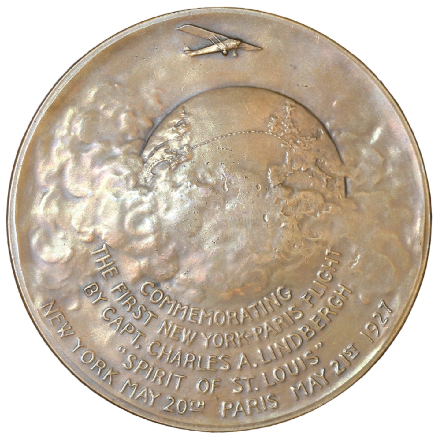 Lindbergh Medal- Flight from NY to Paris