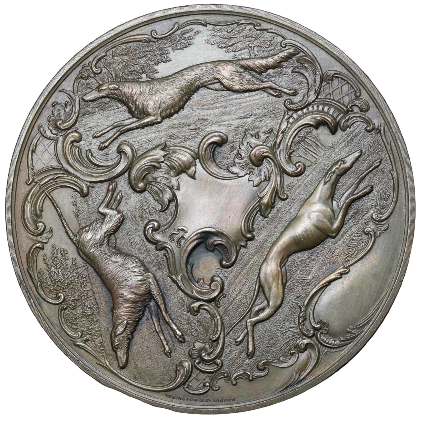 Rare 1892 National Greyhound Club Medal