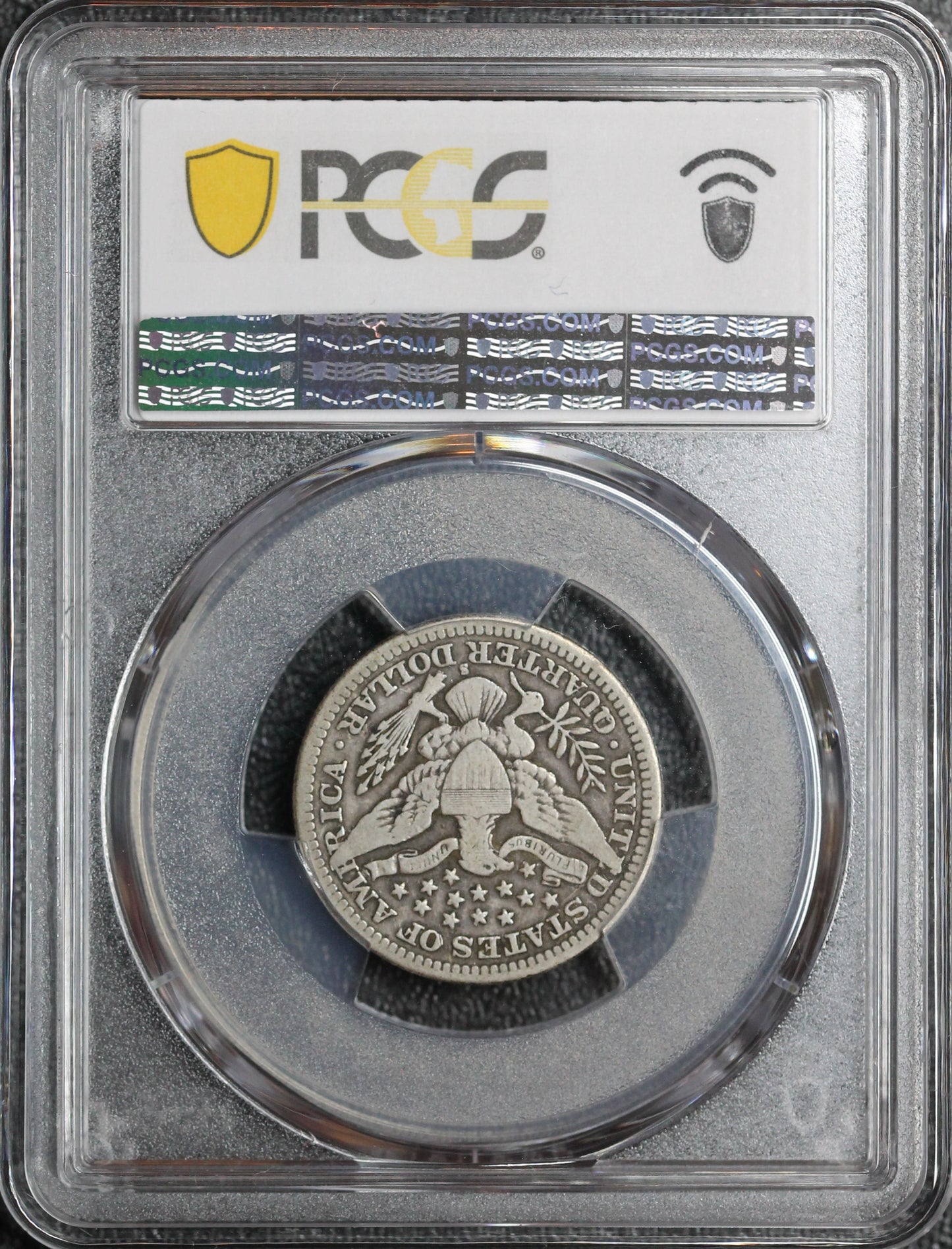 1913-S Barber Quarter, PCGS VG10 CAC, Key Date