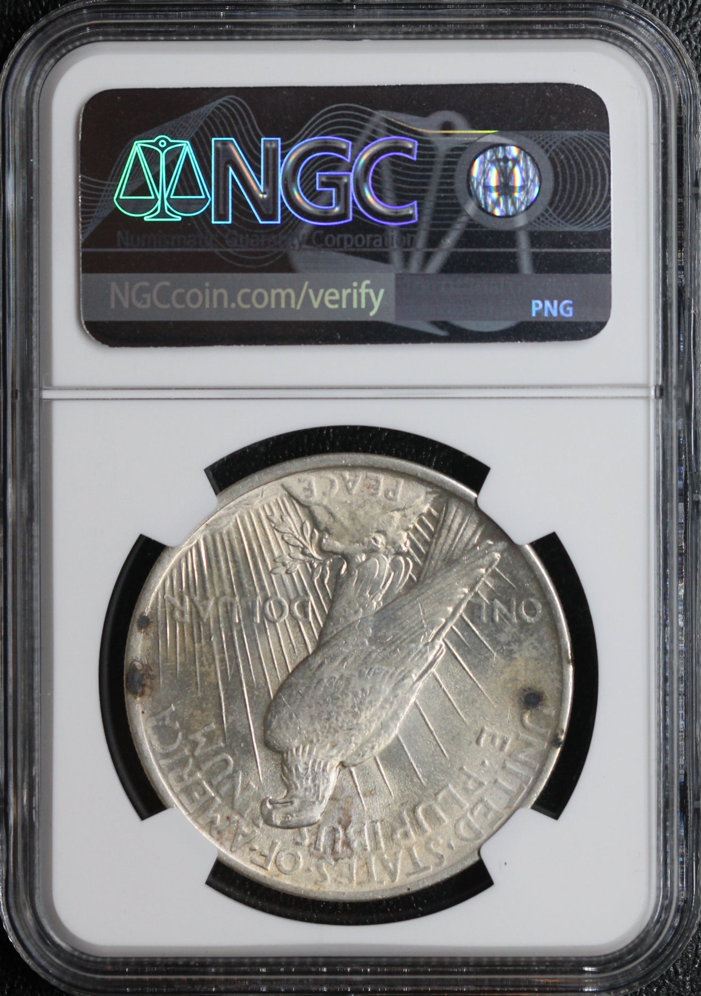 1922 Peace Dollar NGC MS63