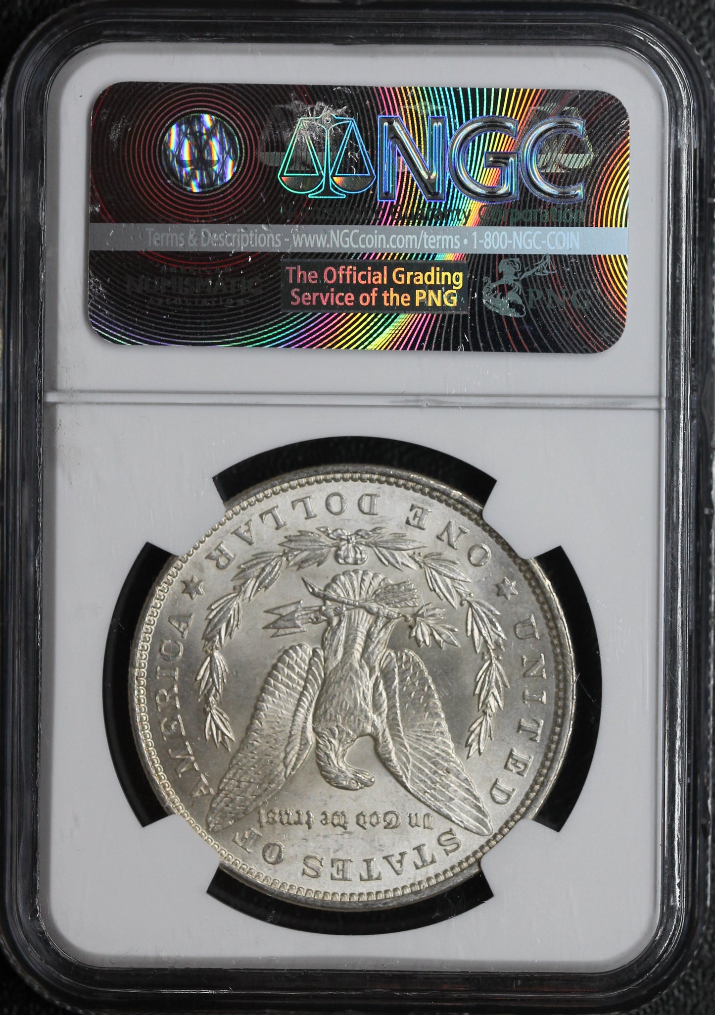 1896 Morgan Dollar NGC MS63