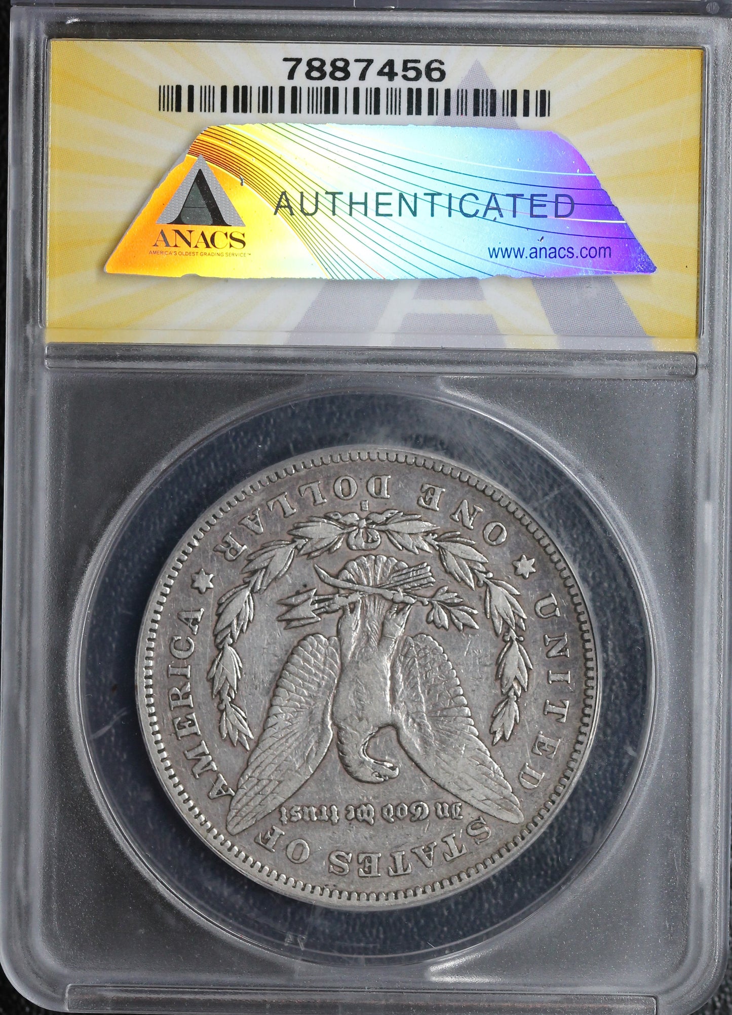 1878-S Morgan Dollar ANACS VF35 Details, Cleaned