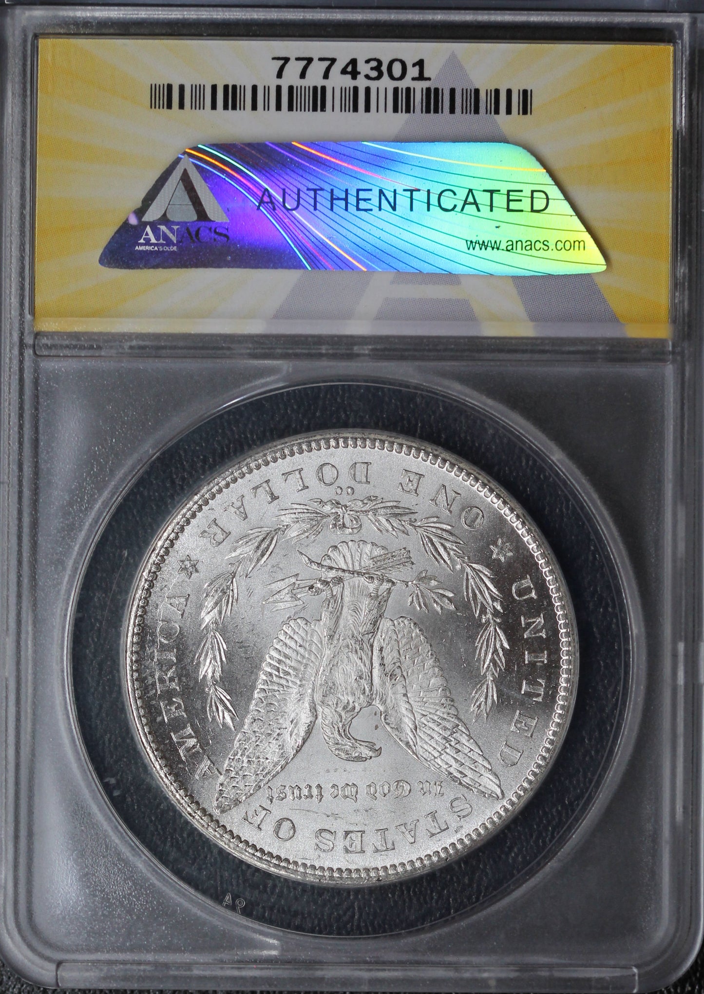 1878-CC Morgan Dollar ANACS MS63