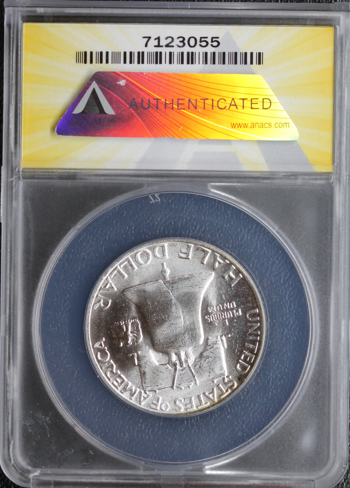 1955 Franklin Half Dollar "Bugs Bunny" FS-401 ANACS MS65