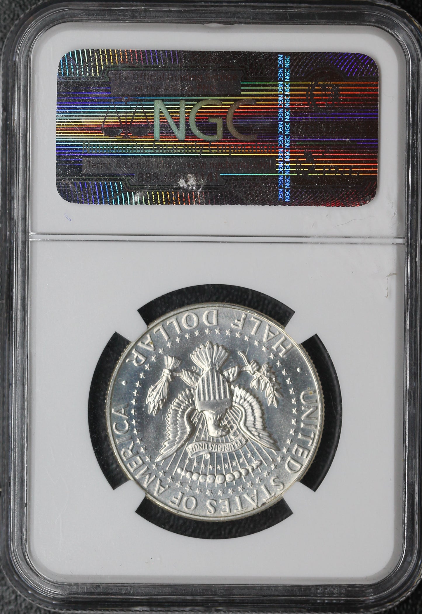 1966 Kennedy Half Dollar SMS DDO FS-103 NGC MS65