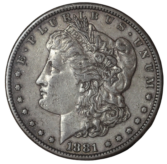 1881-S Morgan Dollar XF40