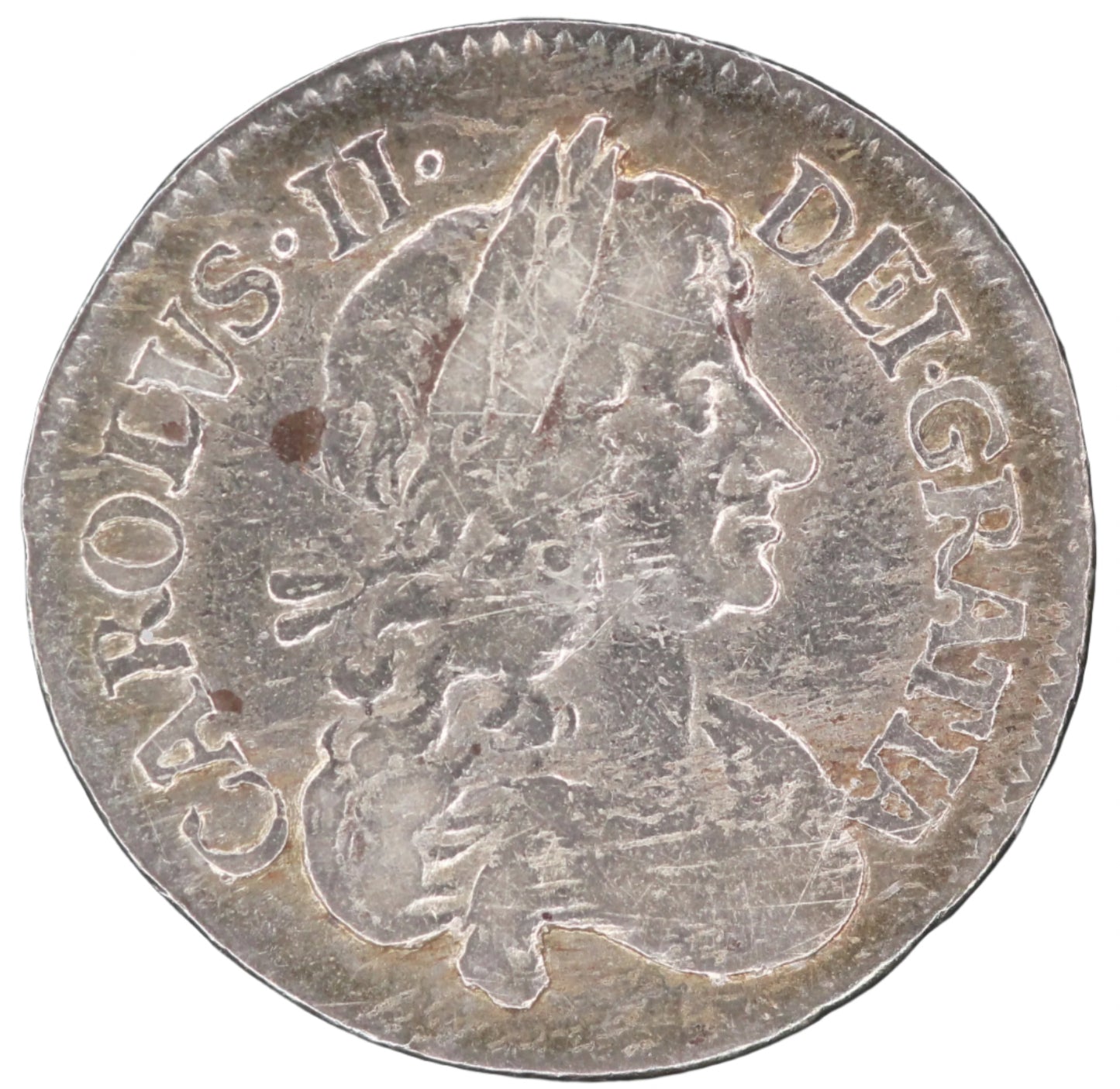 1679 England Charles II Details 3 Pence KM 433 – Camelot Coins, LLC.