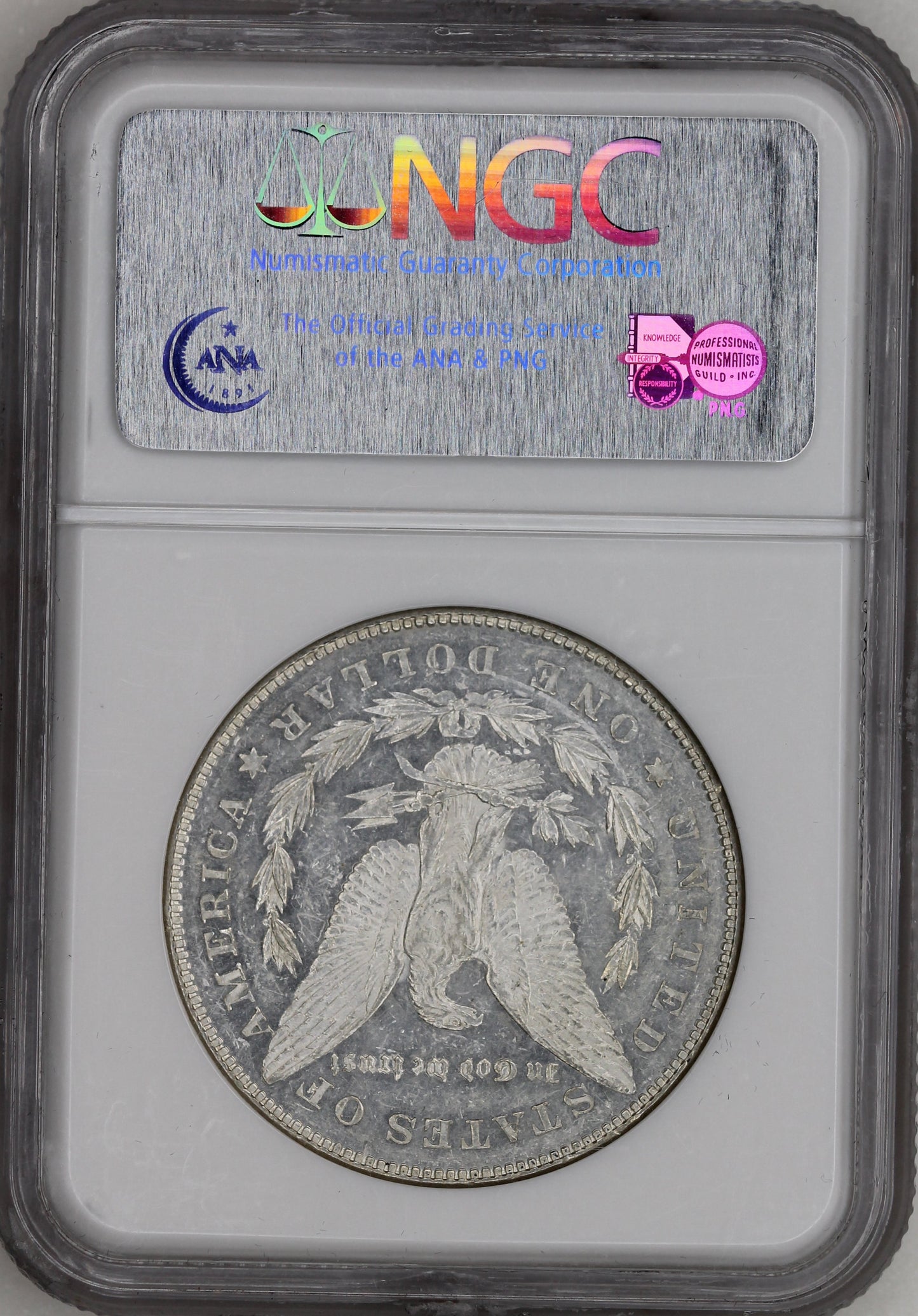 1878 7/8 TF Morgan Dollar VAM-42 7/7TF AU 58 NGC