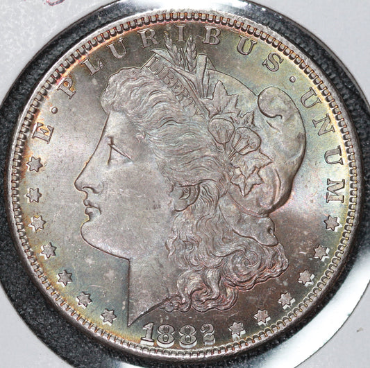 1882-S Morgan Dollar MS63 Toned