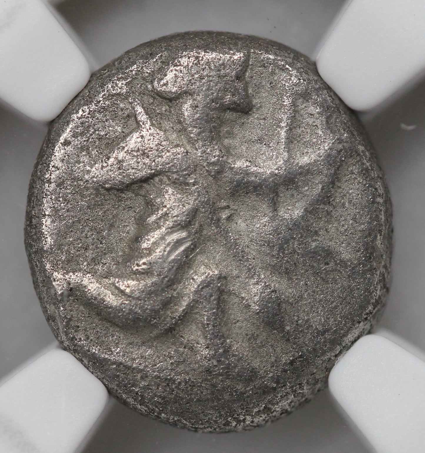 Achaemenid Empire Greek Coinage AR Siglos 5th Century BC NGC F