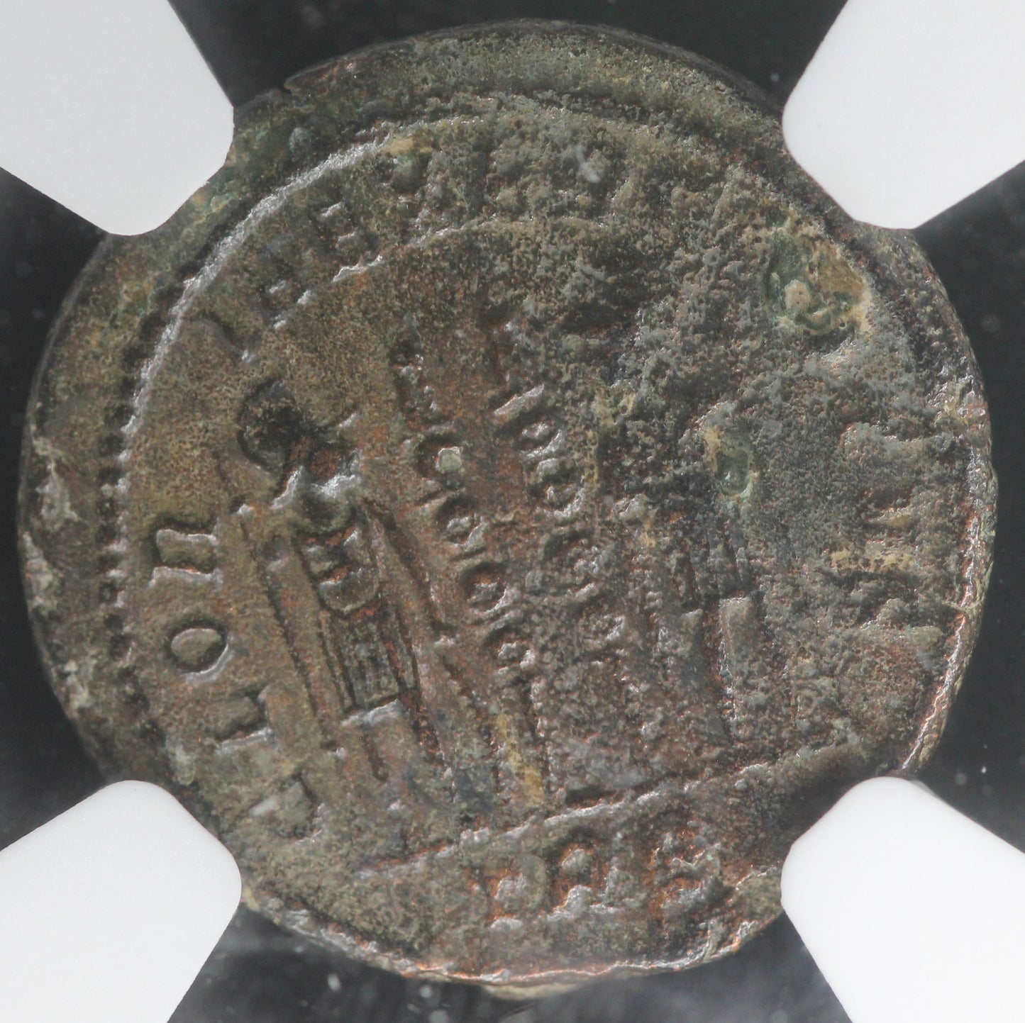 Roman Empire Constantine I, AE3/4 BI Nummus Epfig Hoard AD 307-337 NGC VF