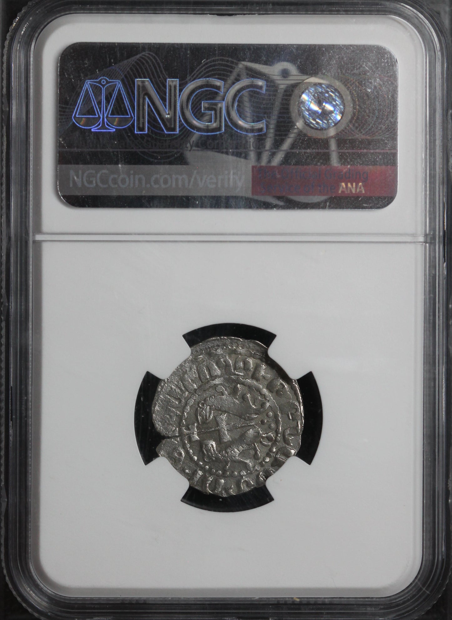 Armenia Levon I, AD 1198-1219 AR Tram NGC VF