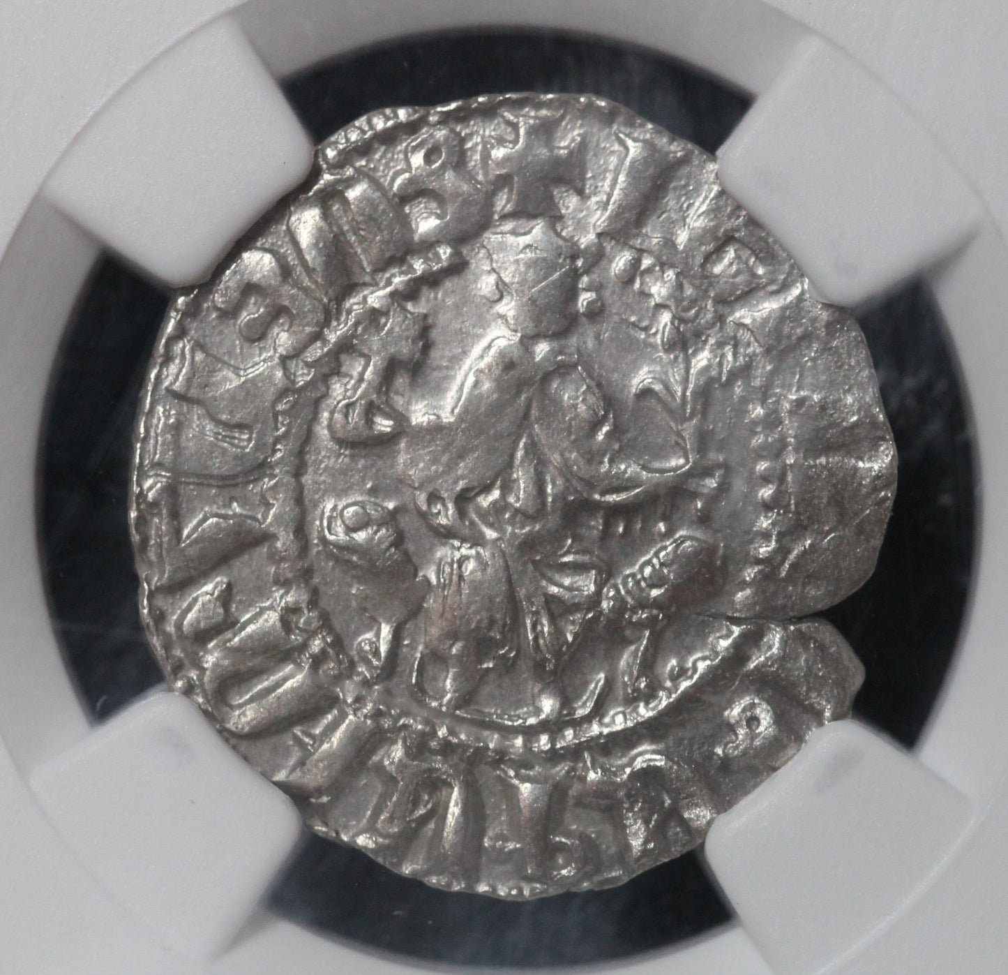 Armenia Levon I, AD 1198-1219 AR Tram NGC VF