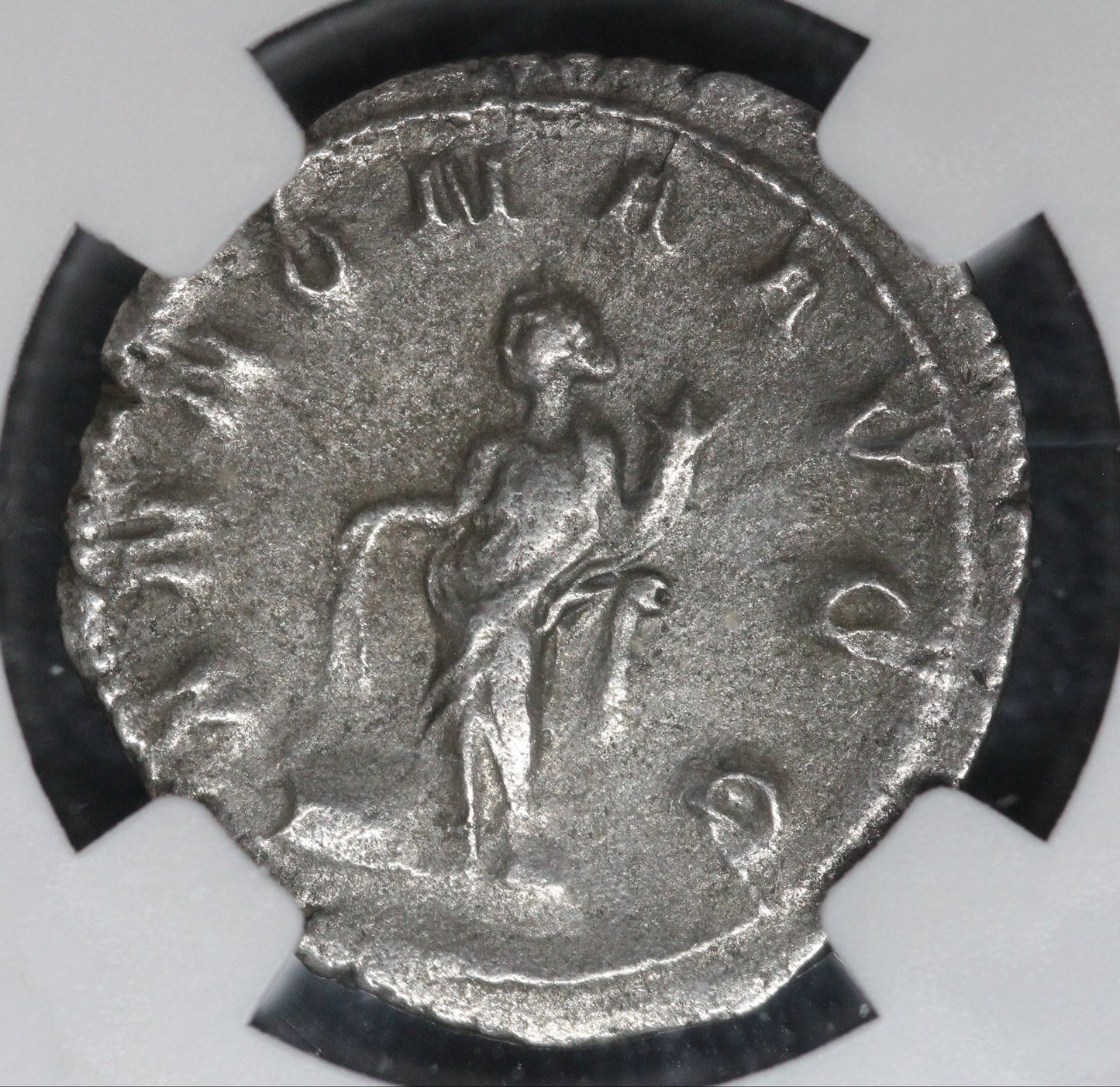 Roman Empire Phillip I, AD 244-249 AR Double Denarius NGC VF