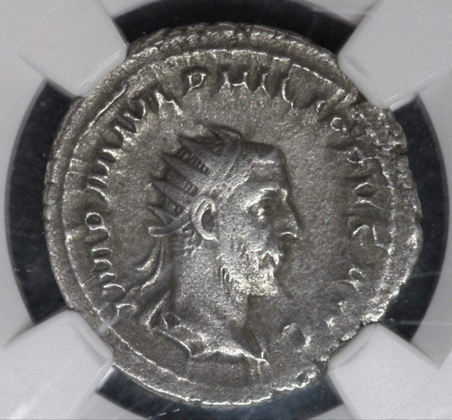 Roman Empire Phillip I, AD 244-249 AR Double Denarius NGC VF