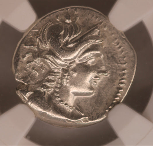 Gaul, Massalia AR Drachm 2nd-1st Centuries BC AU NGC