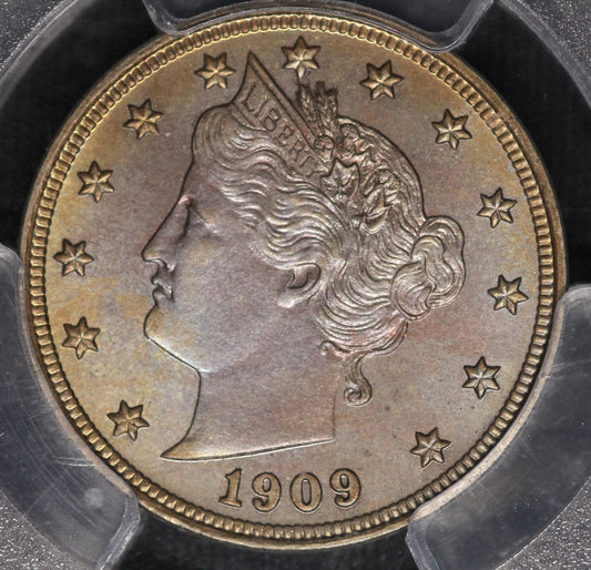 1909 5 Cent CAC PCGS PR65