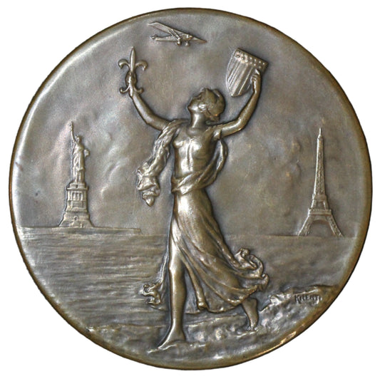 Lindbergh Medal- Flight from NY to Paris