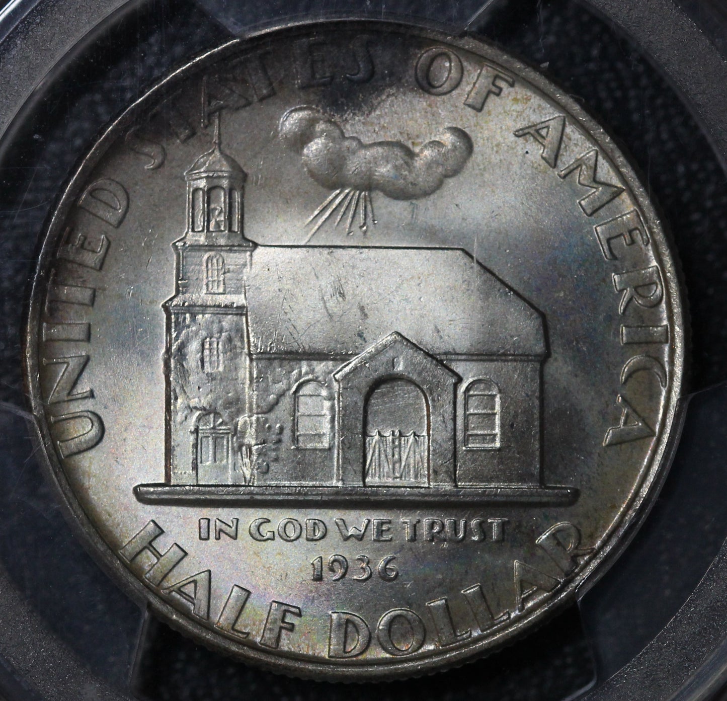 1936 Delaware Half Dollar PCGS MS67