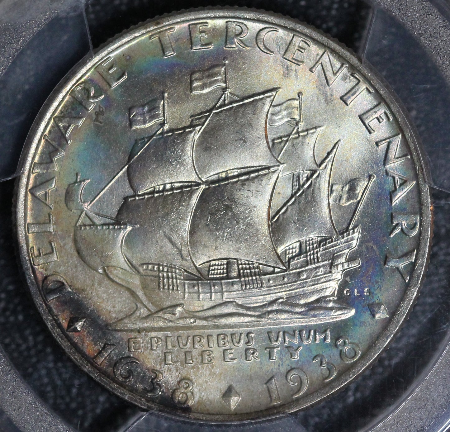 1936 Delaware Half Dollar PCGS MS67