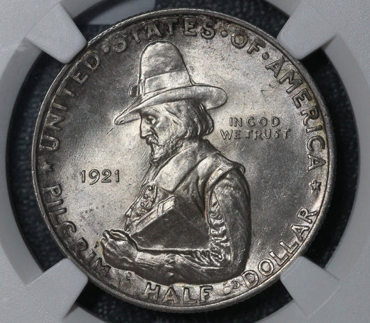1921 Pilgrim Half Dollar NGC MS66