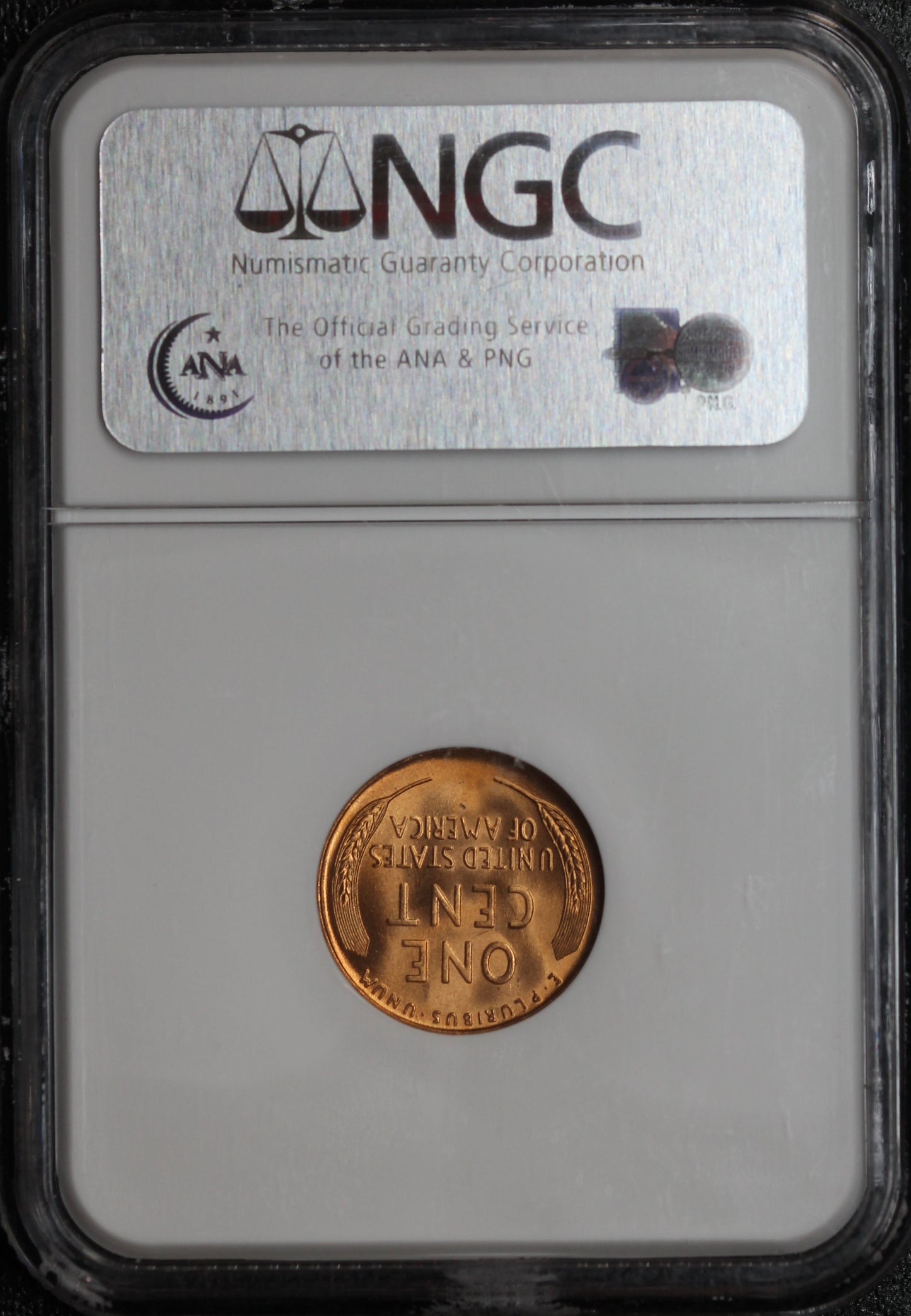 1937 Lincoln Wheat Cent, NGC MS66RD
