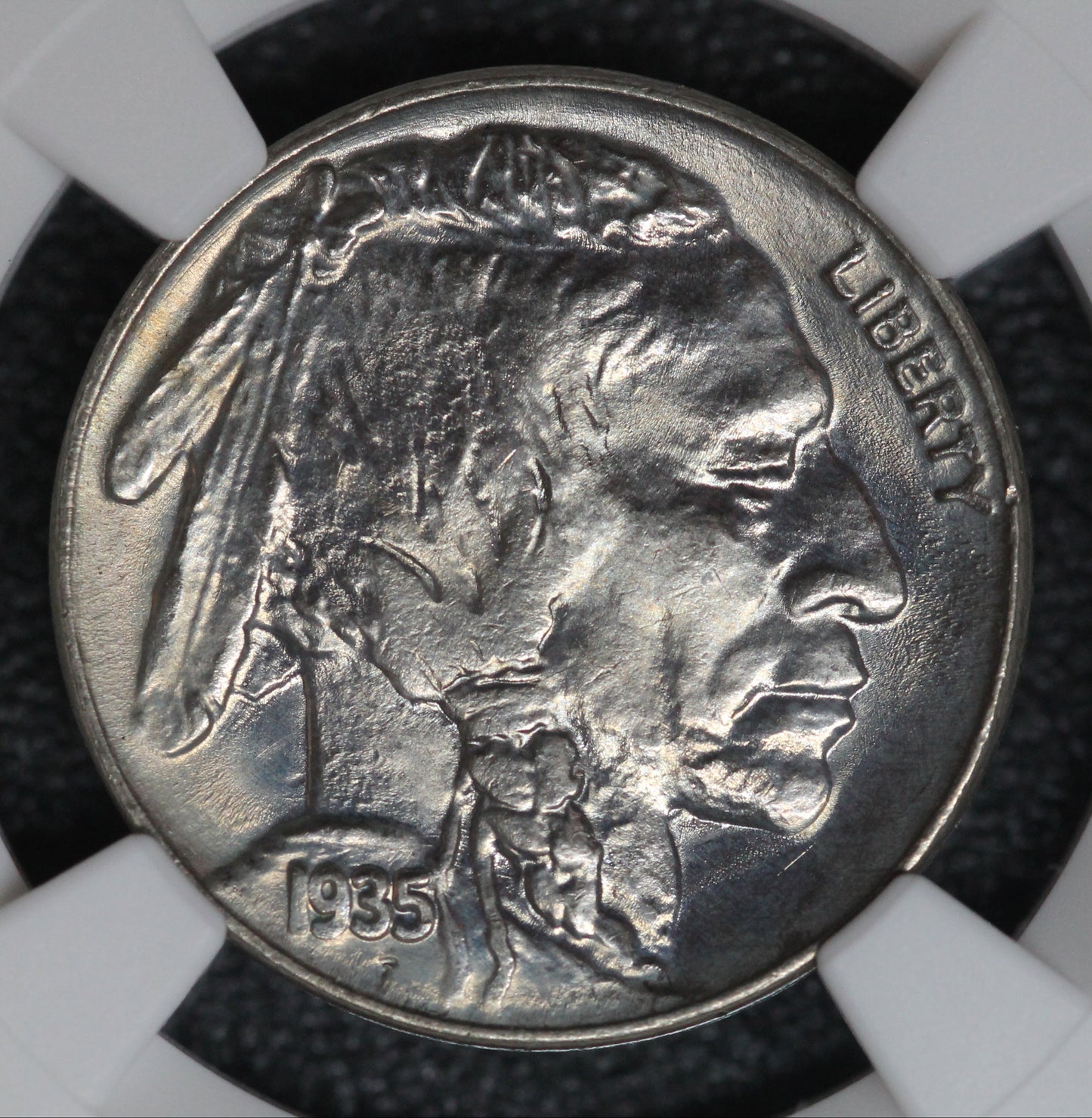 1935 Buffalo Nickel, NGC MS67