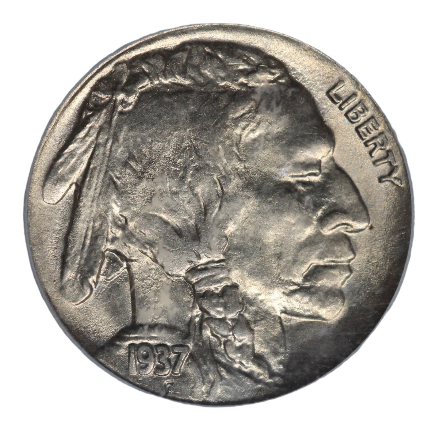 1937-D Buffalo Nickel, ICG MS65