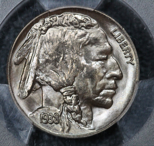 1938-D Buffalo Nickel, PCGS MS67, RPM