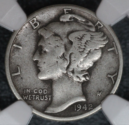 1942/41 Mercury Dime NGC XF40