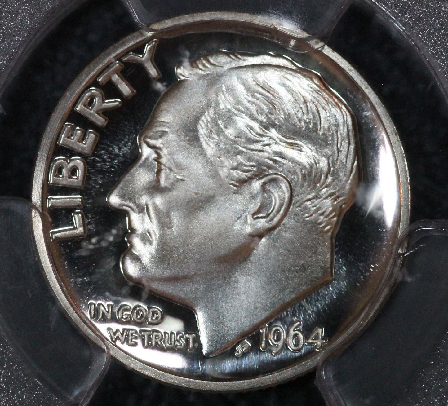 1964 Roosevelt Dime, PCGS PR69 Cameo
