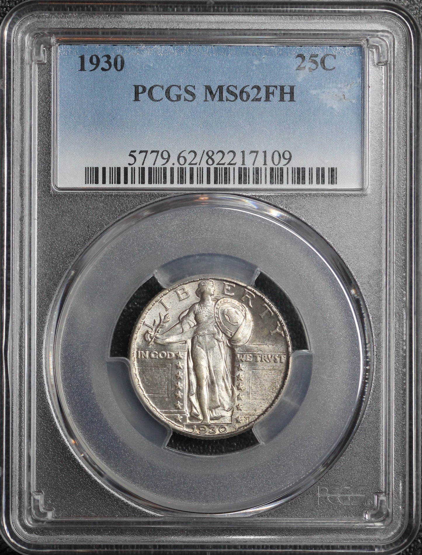 1930 Standing Liberty Quarter, PCGS MS62FH