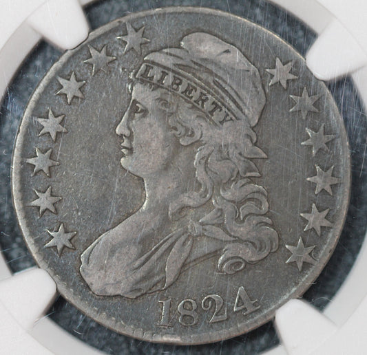 1824 Capped Bust Half Dollar NGC VF20