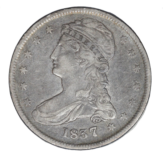 1837 Capped Bust Half Dollar, Breen 4732 ANACS EF40