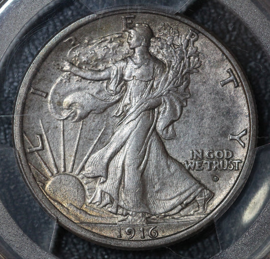 1916-D Walking Liberty Half Dollar PCGS MS61
