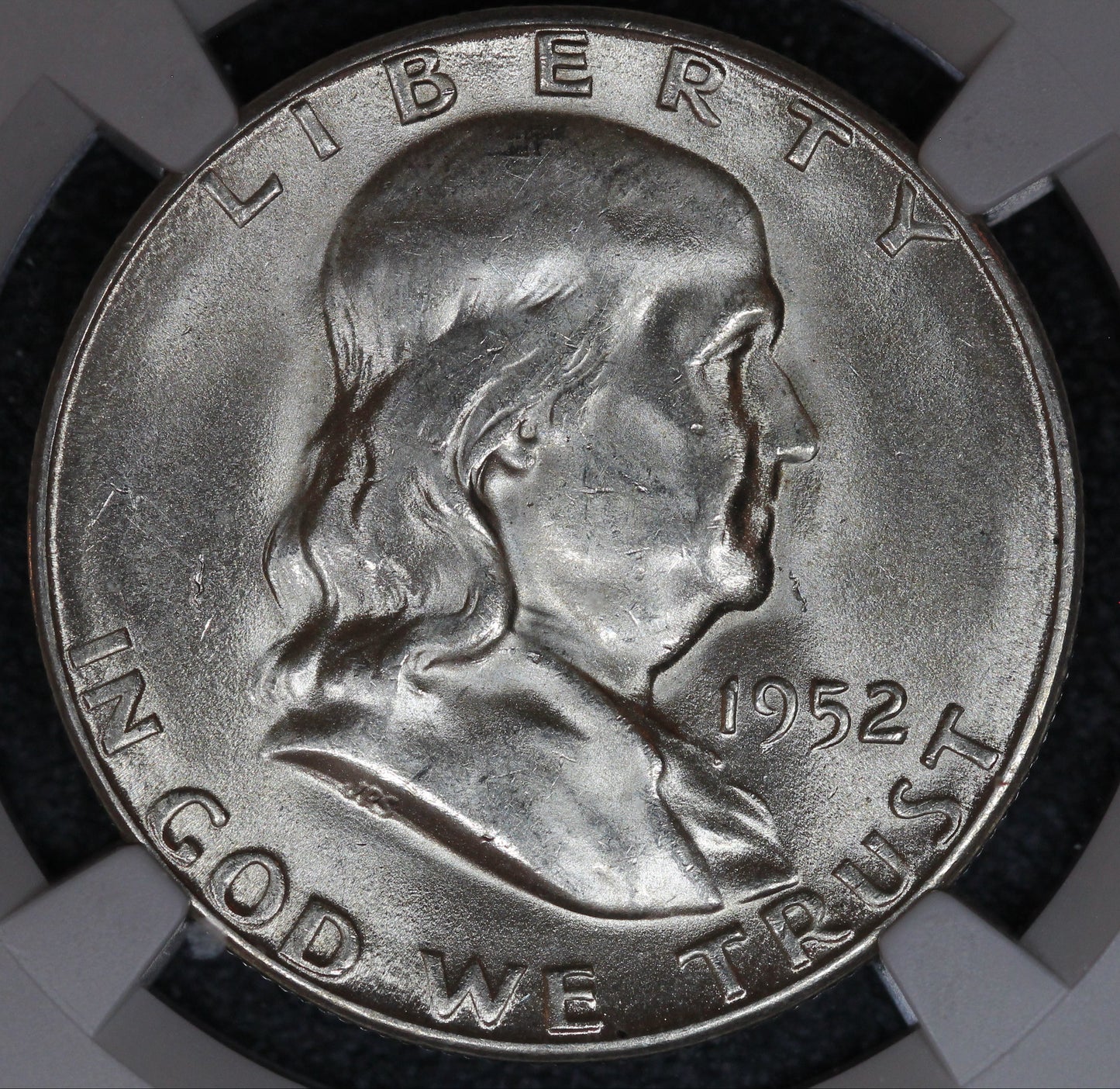 1952-S Franklin Half Dollar NGC MS62