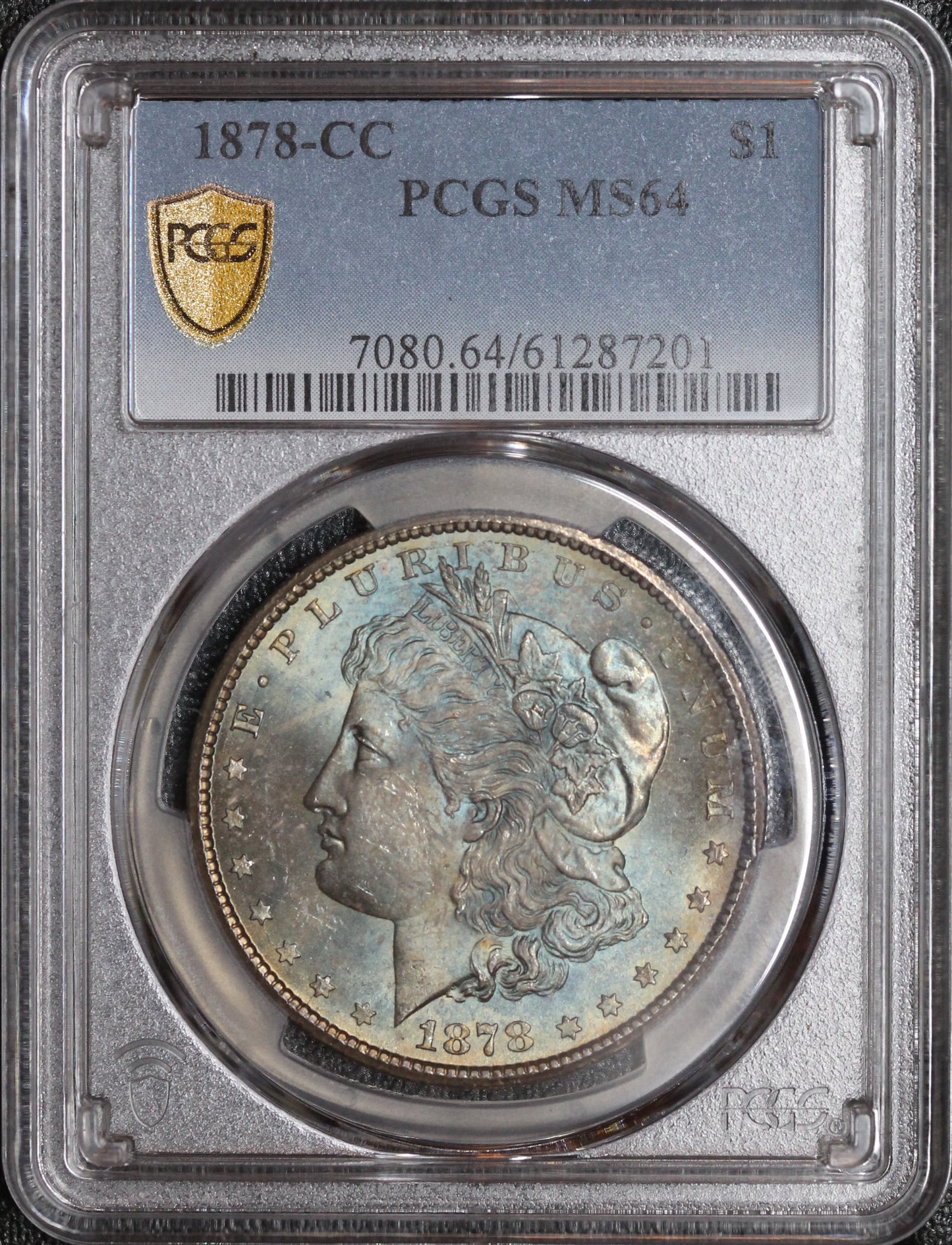 1878-CC Morgan Dollar PCGS MS64