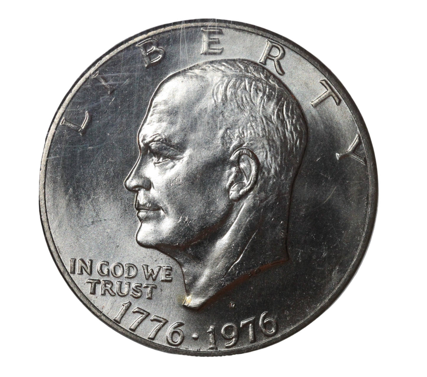1976-D Type 2 Eisenhower Dollar NGC MS66