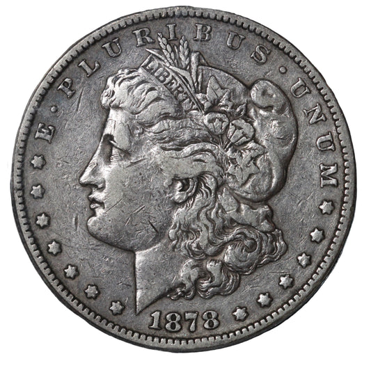 1878-S Morgan Dollar ANACS VF35 Details, Cleaned